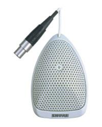 Настольный конденсаторный микрофон граничного слоя, суперкардиоида, кабель 4м, предусилитель, разъем 4 pin, цвет белый.