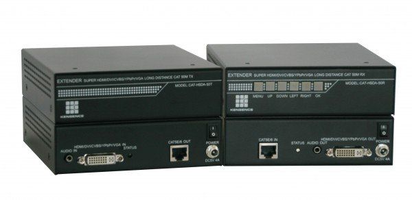 KENSENCE CAT-HSDA-70T/R - Универсальный удлинитель цифровых и аналоговых сигналов по витой паре на 70 метров