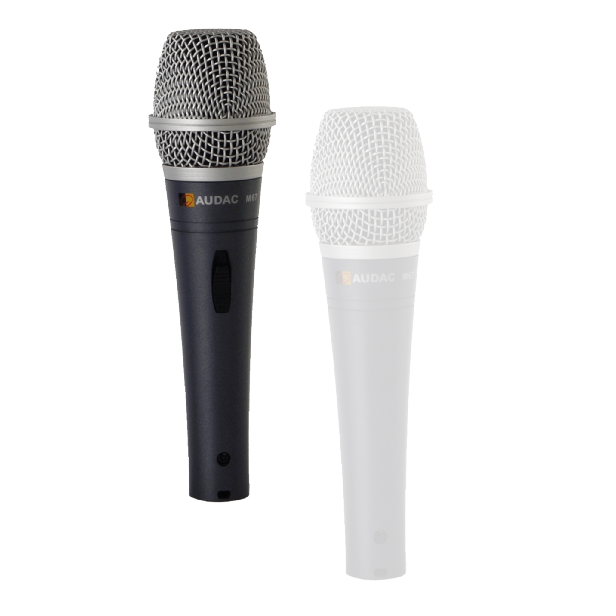 AUDAC M67, микрофон с выключателем AUDAC M67, микрофон с выключателем