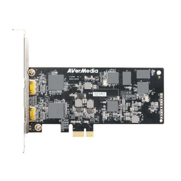 Карта захвата AVerMedia 2-Channel HDMI Full HD HW H.264 PCIe Capture Card CL332HN Карта захвата AVerMedia 2-Channel HDMI Full HD HW H.264 PCIe Capture Card CL332HN