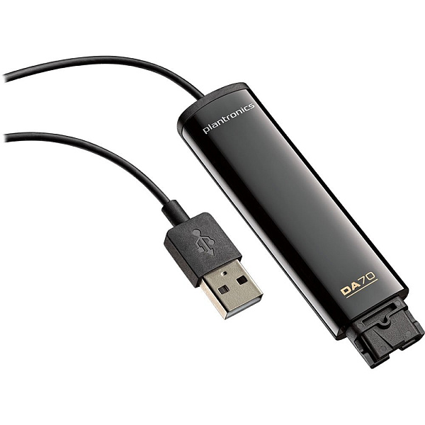 Plantronics DA70, USB адаптер телефонной гарнитуры для подключения к компьютеру