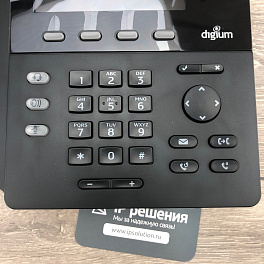 Digium D62 - IP-телефон, 2 SIP линии, POE, 1Гб порт