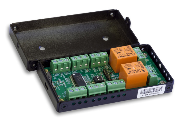 Qbic AC-500, модуль GPIO реле/сухие контакты для TD-1050/TD-1060/TD-0350 в защитном корпусе Qbic AC-500, модуль GPIO реле/сухие контакты для TD-1050/TD-1060/TD-0350 в защитном корпусе