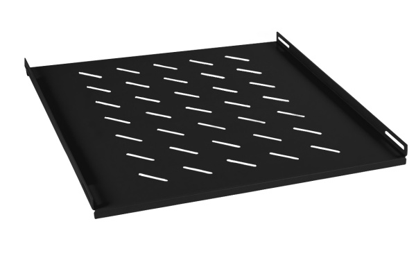 Cabeus, SH-J018-FC-800m-BK, полка 19" перфорированная глубиной 600 мм для напольных шкафов глубиной 800 мм, цвет черный (RAL 9004) Cabeus, SH-J018-FC-800m-BK, полка 19" перфорированная глубиной 600 мм для напольных шкафов глубиной 800 мм, цвет черный (RAL 9004)