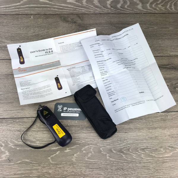 Grandway VLS-8-15 визуальный локатор дефектов 15мВт до 14км Grandway VLS-8-15 визуальный локатор дефектов 15мВт до 14км