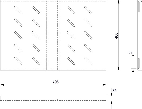 Cabeus, SH-J018-FC-600m-100KG-BK, полка 19" перфорированная глубиной 400 мм для напольных и настенных шкафов с глубиной 600 мм, усиленная до 100кг, цвет черный (RAL 9004) Cabeus, SH-J018-FC-600m-100KG-BK, полка 19" перфорированная глубиной 400 мм для напольных и настенных шкафов с глубиной 600 мм, усиленная до 100кг, цвет черный (RAL 9004)