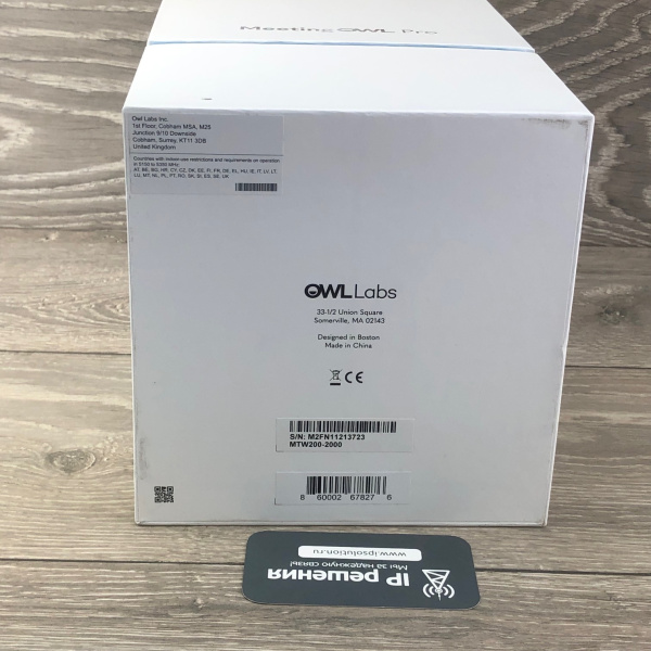 Meeting Owl Pro, система для видеоконференций "все в одном" Meeting Owl Pro, система для видеоконференций "все в одном"