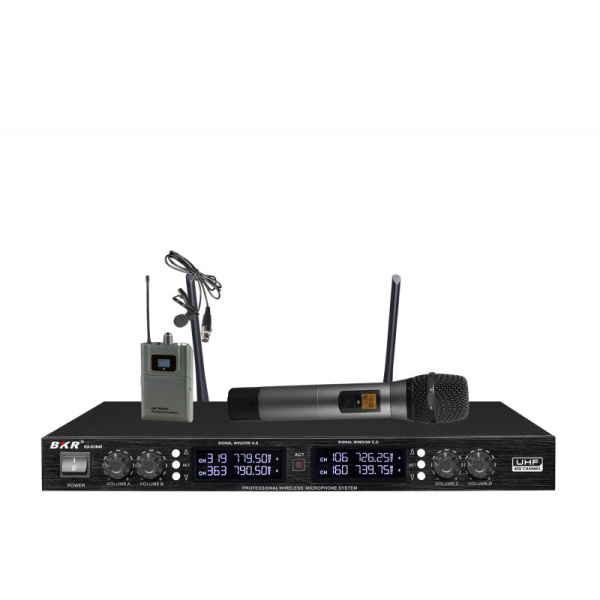 Радиомикрофоны clevermic BKR KX-D3840 (два ручных + два петличных) Радиомикрофоны clevermic BKR KX-D3840 (два ручных + два петличных)