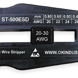 OK ST-500ESD - прецизионный антистатический стриппер для провода 0,25 - 0,8 мм