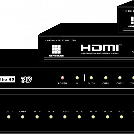 KENSENCE HDMI-0104HSP - Разветвитель сигнала HDMI 1 в 4, до 2K x 4K