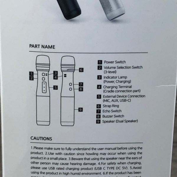 MICKER PRO, микрофон с динамиком для ведения презентаций MICKER PRO, микрофон с динамиком для ведения презентаций