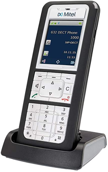Mitel 632d v2 (Set), беспроводной DECT телефон (с зарядной подставкой) Mitel 632d v2 (Set), беспроводной DECT телефон (с зарядной подставкой)