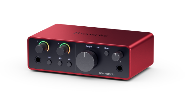 FOCUSRITE Scarlett Solo 4th Gen внешняя звуковая карта FOCUSRITE Scarlett Solo 4th Gen внешняя звуковая карта