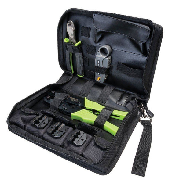 Greenlee PT-901054 CoaxReady  - набор инструментов для обслуживания TV и СКС сетей Greenlee PT-901054 CoaxReady  - набор инструментов для обслуживания TV и СКС сетей