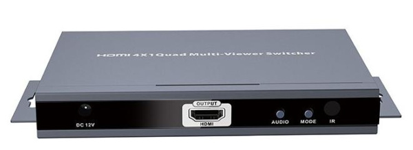 Переключатель HDMI с квадрированием CleverMic HQSMS401MS Переключатель HDMI с квадрированием CleverMic HQSMS401MS