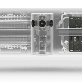 Jabra PanaCast 50 Grey Remote Control, видеобар для конференций (серый) в комплекте с пультом управления