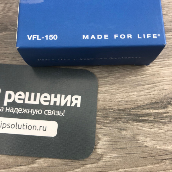 Jonard VFL-150 - Комплект визуального локатора повреждений оптического волокна (для коннекторов FC, SC, ST, LC) Jonard VFL-150 - Комплект визуального локатора повреждений оптического волокна (для коннекторов FC, SC, ST, LC)