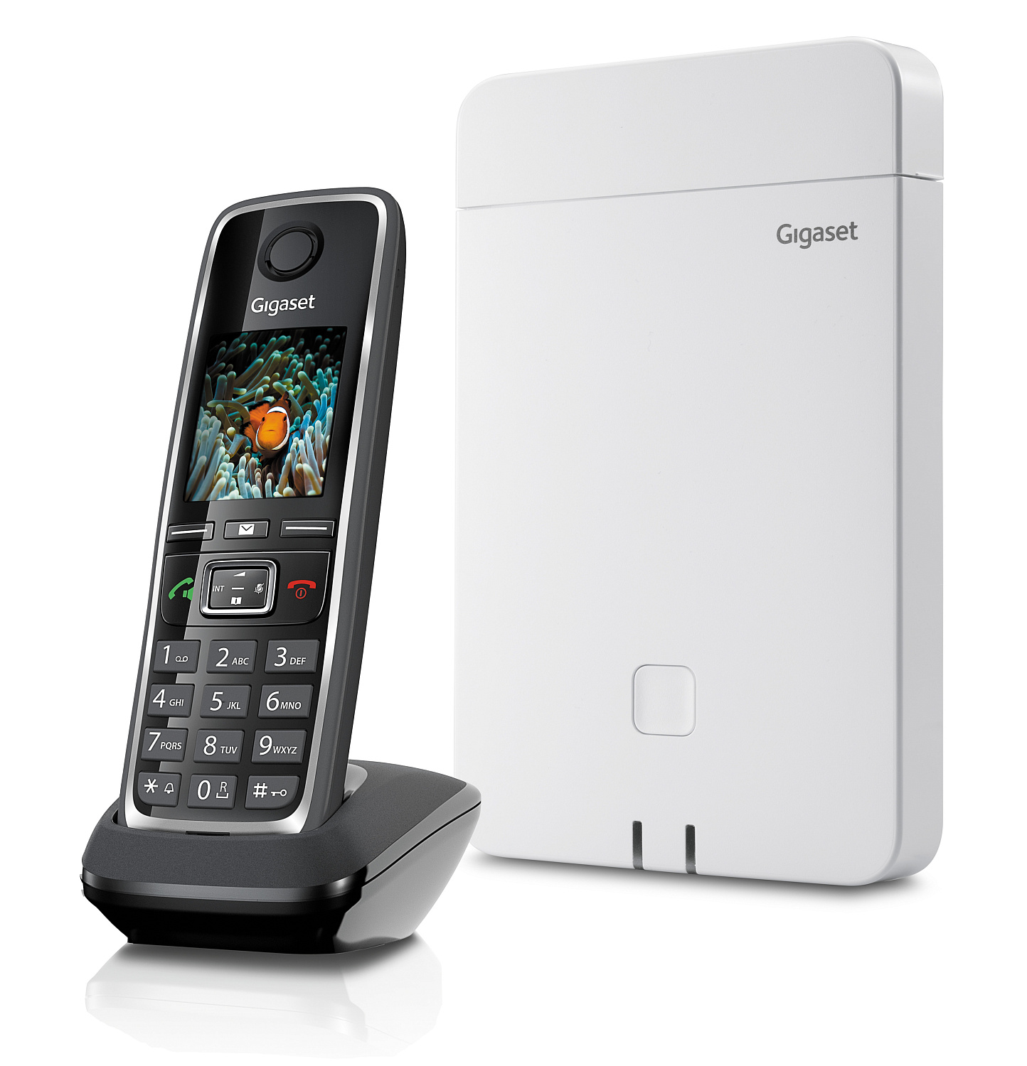 Gigaset N670IP PRO + C530H PRO, комплект базовая станция с трубкой  (до 20 трубок, 8 одновременных звонков) Gigaset N670IP PRO + C530H PRO, комплект базовая станция с трубкой  (до 20 трубок, 8 одновременных звонков)
