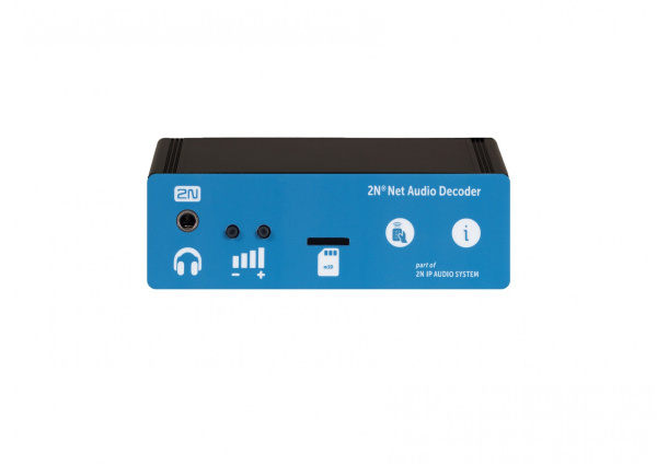 2N NetAudio Decoder - система IP-аудиовещания, встроенный усилитель, подключение LAN/WAN, PoE 2N NetAudio Decoder - система IP-аудиовещания, встроенный усилитель, подключение LAN/WAN, PoE