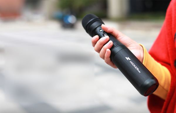 MICKER PRO, микрофон с динамиком для ведения презентаций MICKER PRO, микрофон с динамиком для ведения презентаций