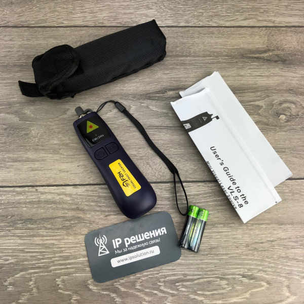 Grandway VLS-8-1 визуальный локатор дефектов 1мВт до 5км Grandway VLS-8-1 визуальный локатор дефектов 1мВт до 5км