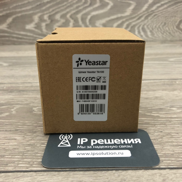 Yeastar TA100 VoIP-шлюз, 1*FXS Yeastar TA100 VoIP-шлюз, 1*FXS