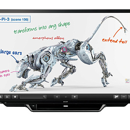 Интерактивная панель 70", LСD, 300 Кд, 4K (3840x2160), 4000:1, HDMI, DisplayPort, VGA, 10+10 Вт, 57 кг, UV2A, Fanless, Мультитач 30 касаний