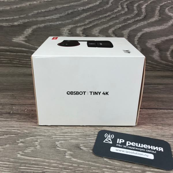 OBSBOT Tiny 4K, умная и компактная PTZ web-камера OBSBOT Tiny 4K, умная и компактная PTZ web-камера