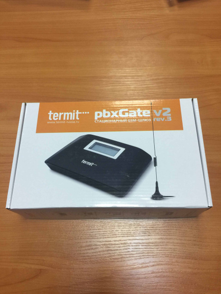 Termit pbxGate v2 rev3, аналоговый GSM шлюз Termit pbxGate v2 rev3, аналоговый GSM шлюз