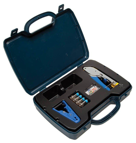 DataShark PT-70042 — набор инструмента для монтажа КТВ DataShark PT-70042 — набор инструмента для монтажа КТВ