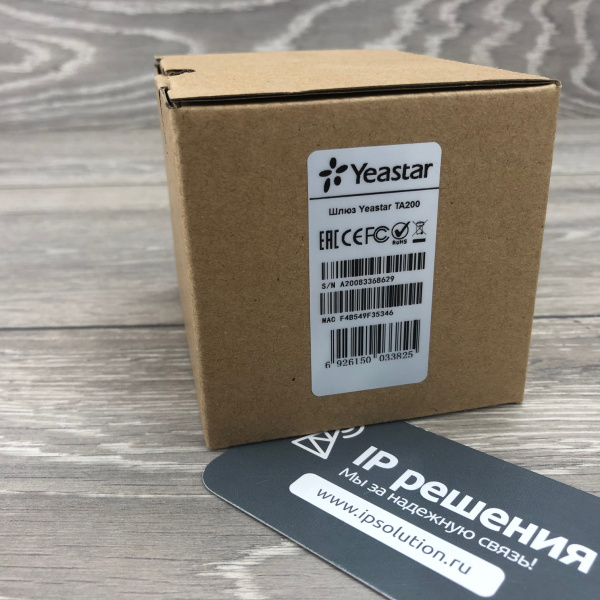 Yeastar TA200 VoIP-шлюз, 2*FXS Yeastar TA200 VoIP-шлюз, 2*FXS