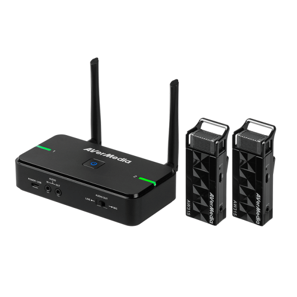 AVerMedia AW315 (Line/Mic out), беспроводной микрофон AVerMedia AW315 (Line/Mic out), беспроводной микрофон