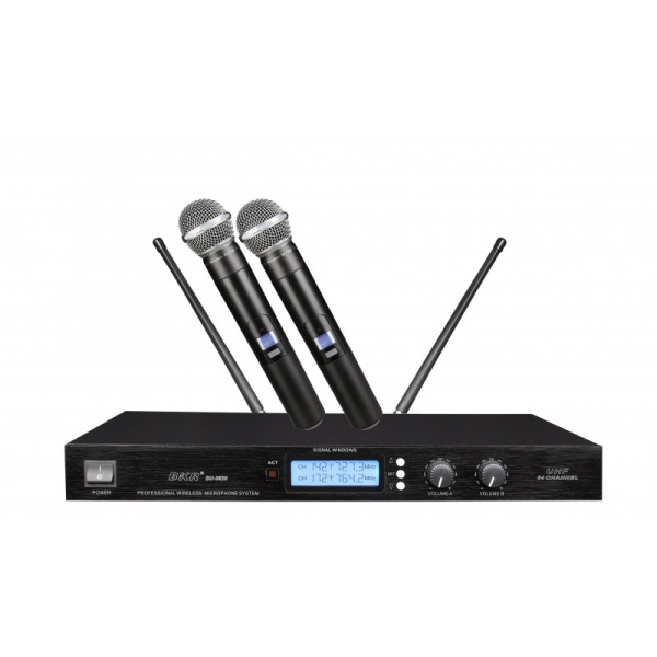 Радиомикрофоны BKR KX-D3820 (два ручных) Радиомикрофоны BKR KX-D3820 (два ручных)