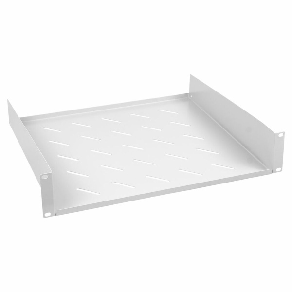 Cabeus, SH-J017-2U-400, полка 19" перфорированная консольная 2U глубина 400 мм Cabeus, SH-J017-2U-400, полка 19" перфорированная консольная 2U глубина 400 мм