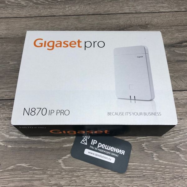 Gigaset N870 IP PRO, базовая станция/DM, микросота DECT, до 60 баз, до 250 трубок, POE Gigaset N870 IP PRO, базовая станция/DM, микросота DECT, до 60 баз, до 250 трубок, POE