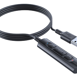 Accutone AU8250 USB-3.5 мм, адаптер-переходник