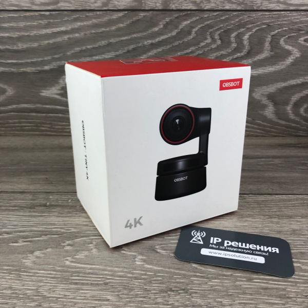 OBSBOT Tiny 4K, умная и компактная PTZ web-камера OBSBOT Tiny 4K, умная и компактная PTZ web-камера