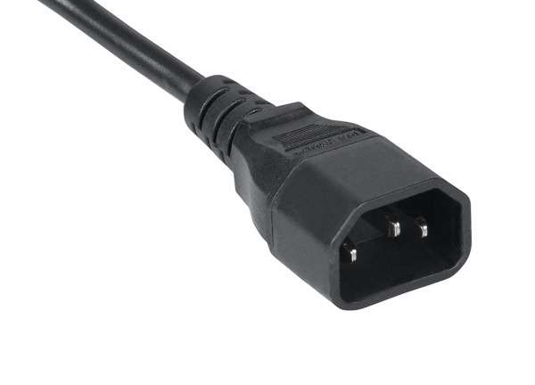 Cabeus, PC-189-VDE-0.6M, кабель питания монитор-компьютер IEC 320 C13 - IEC 320 C14 (3x0.75). 0.6м Cabeus, PC-189-VDE-0.6M, кабель питания монитор-компьютер IEC 320 C13 - IEC 320 C14 (3x0.75). 0.6м