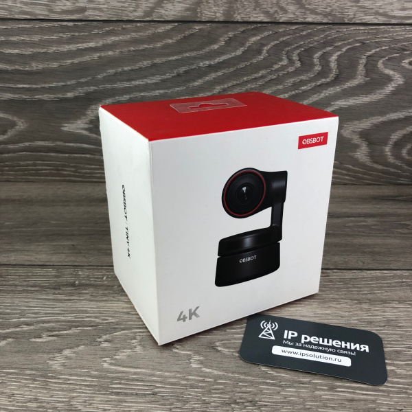 OBSBOT Tiny 4K, умная и компактная PTZ web-камера OBSBOT Tiny 4K, умная и компактная PTZ web-камера