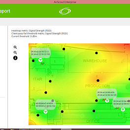 Greenlee AirScout 302 Enterprise - анализатор WiFi сети с 2-мя удаленными клиентами