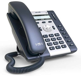 ATCOM A11, IP-телефон, чб LCD 3", 2x10/100TX, 1 SIP линия, POE