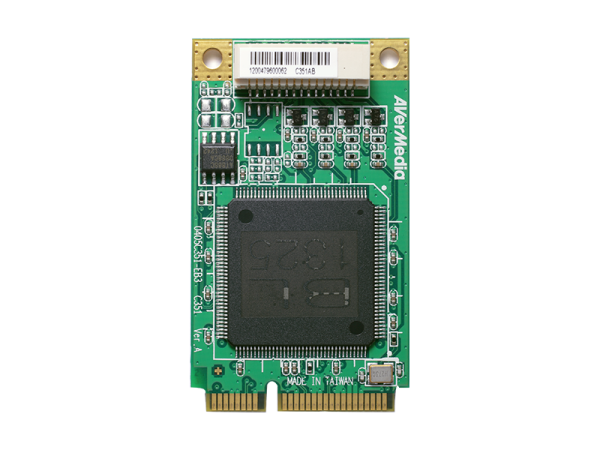 Карта захвата видео AVerMedia Quad SD Mini-PCIe Capture Card C351 Карта захвата видео AVerMedia Quad SD Mini-PCIe Capture Card C351