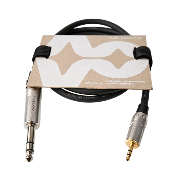 Avclink кабель аудио JACK 1/8 стерео - JACK 1/4 стерео, 3,0 м. Avclink кабель аудио JACK 1/8 стерео - JACK 1/4 стерео, 3,0 м.