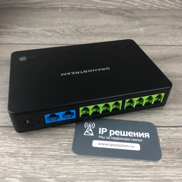 Grandstream HT818, SIP адаптер 8 FXS, 3 REN Grandstream HT818, SIP адаптер 8 FXS, 3 REN