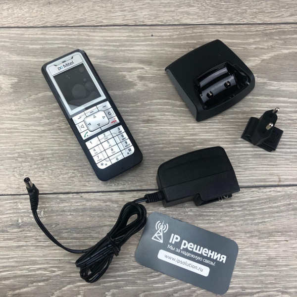 Mitel 612d v2 (Set), беспроводной DECT телефон (в комплекте с зарядной подставкой) Mitel 612d v2 (Set), беспроводной DECT телефон (в комплекте с зарядной подставкой)