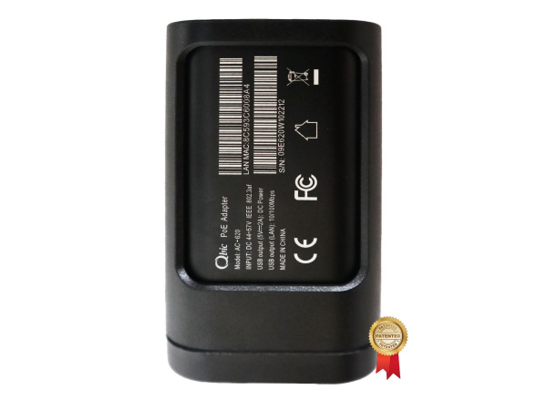 Qbic AC-620, POE-адаптер для TD-0350, RJ45, USBx2 Qbic AC-620, POE-адаптер для TD-0350, RJ45, USBx2