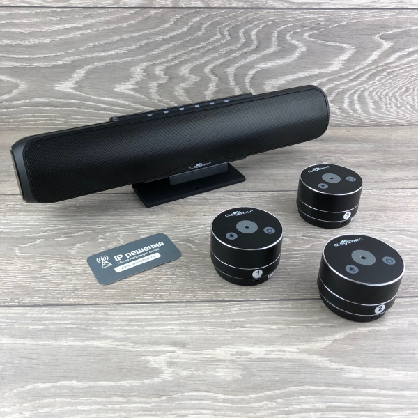 CleverMic Array S3M, саундбар с 3 микрофонными массивами  CleverMic Array S3M, саундбар с 3 микрофонными массивами