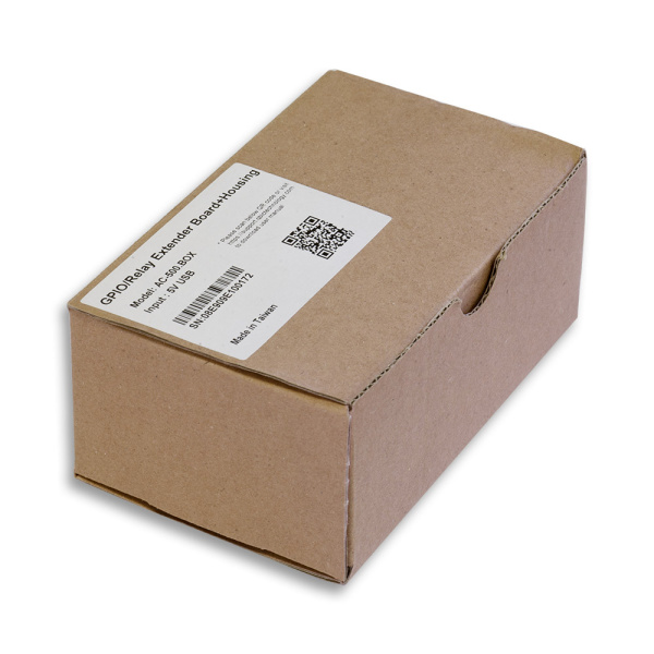 Qbic AC-500, модуль GPIO реле/сухие контакты для TD-1050/TD-1060/TD-0350 в защитном корпусе Qbic AC-500, модуль GPIO реле/сухие контакты для TD-1050/TD-1060/TD-0350 в защитном корпусе