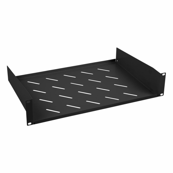 Cabeus, SH-J017-2U-315-BK, полка 19" перфорированная консольная 2U глубина 315 мм, цвет черный (RAL 9004) Cabeus, SH-J017-2U-315-BK, полка 19" перфорированная консольная 2U глубина 315 мм, цвет черный (RAL 9004)
