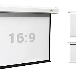 Экран настенный с электроприводом Digis DSEF-1106, формат 1:1, 112" (206x209), MW
